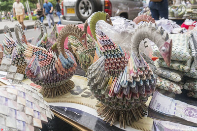 当货币失范 委内瑞拉的钞票工艺品与生存经济学